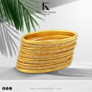 Gold Bangles Design 007