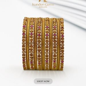 Gold Bangles Design 018