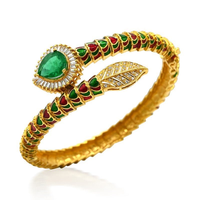 Gold Bracelet Design 010