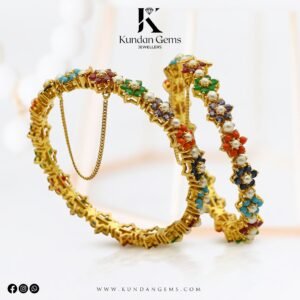 Gold Bracelet Design 022