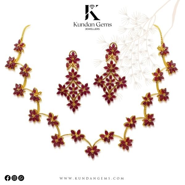 Gold Locket Set Design 002
