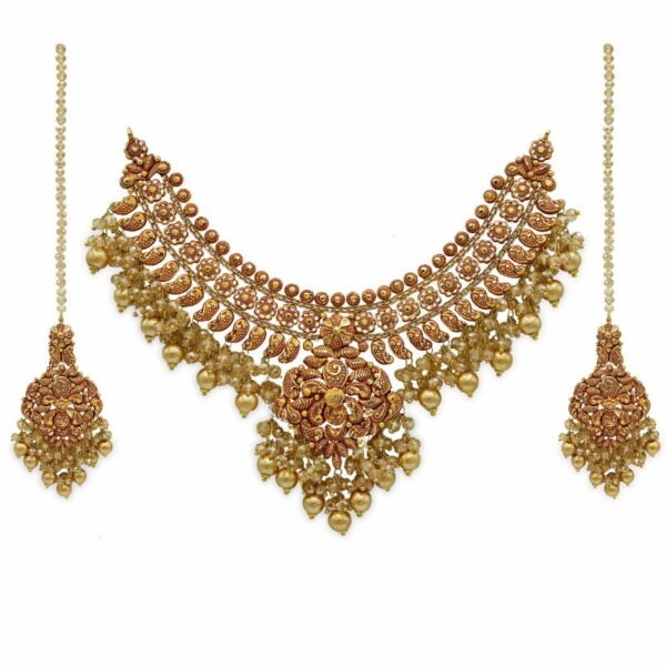 Gold Necklace Design 001