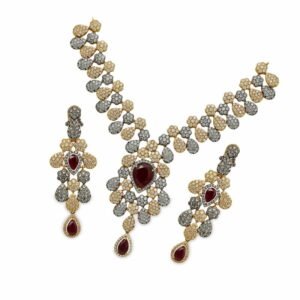 Gold Necklace Design 002
