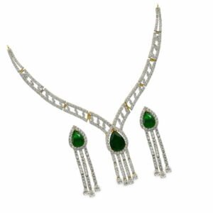 Diamond Necklace Design 001