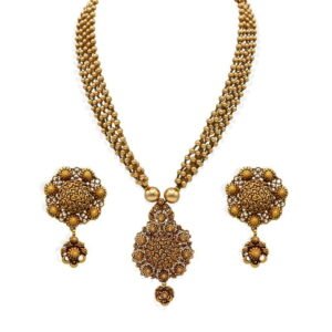 Gold Necklace Design 007
