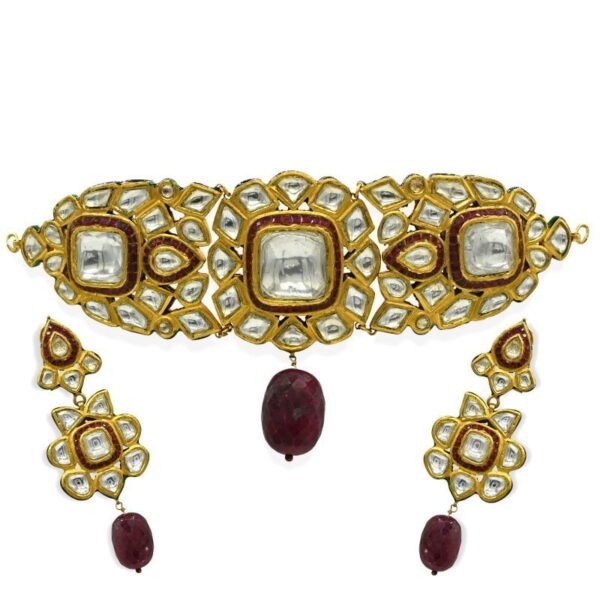 Gold Necklace Design 010