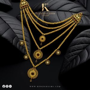 Gold Necklace Design 021