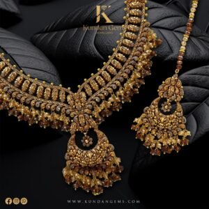 Gold Necklace Design 022