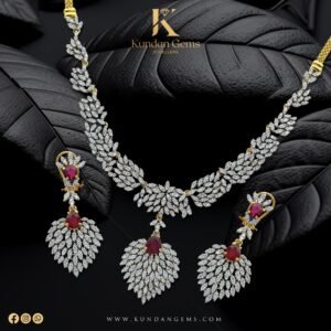 Gold Necklace Design 023