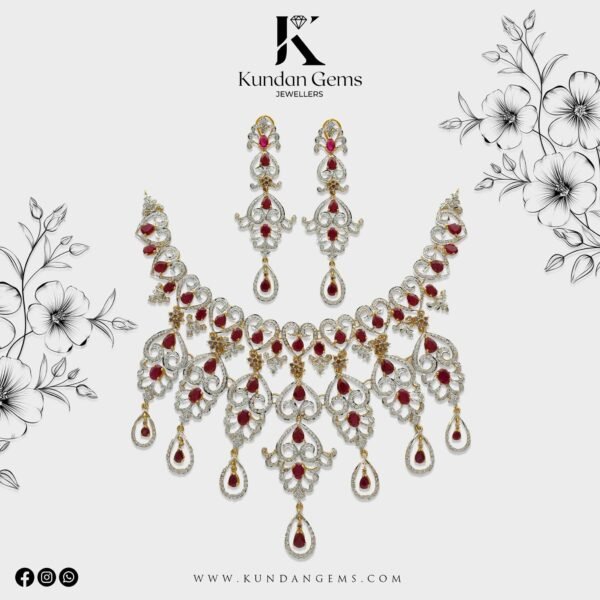 Gold Necklace Design 024