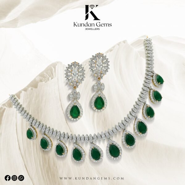 Diamond Necklace Design 004