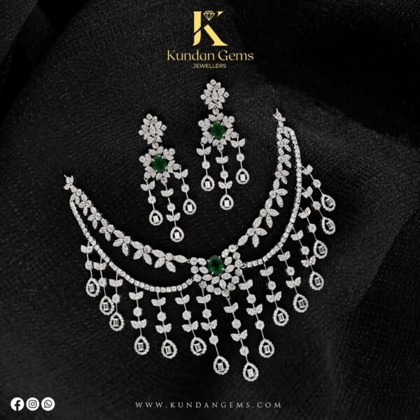 Diamond Necklace Design 005