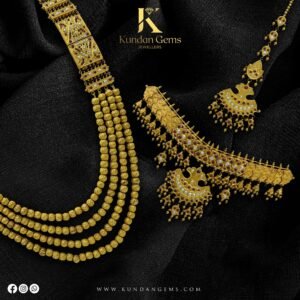 Gold Necklace Design 019