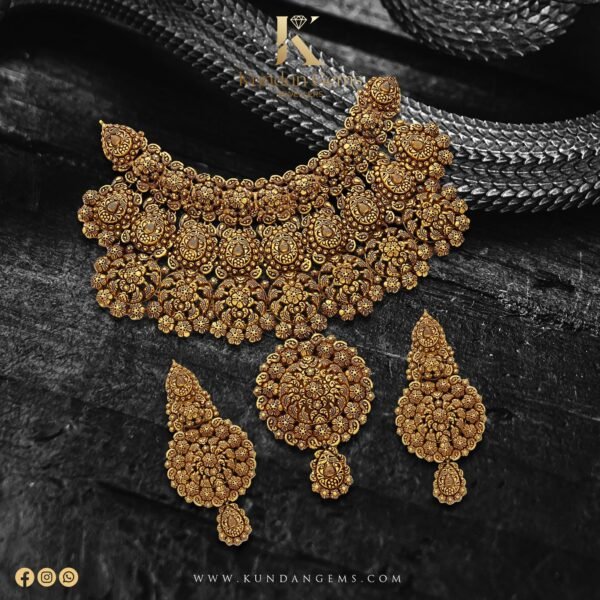 Gold Necklace Design 003